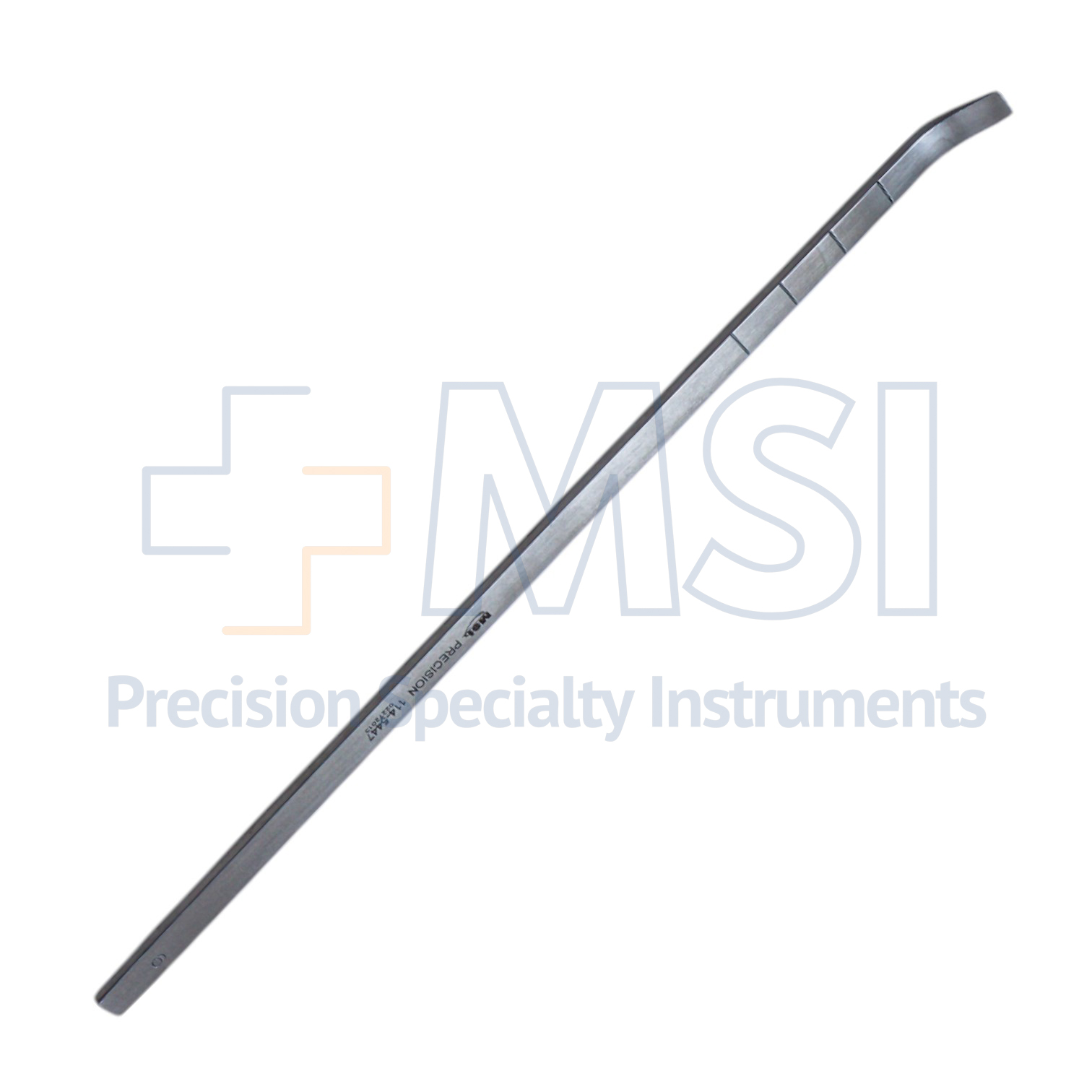 Cottle Chisel, Curved, 6mm Wide Cutting Edge, Centimeter Marking