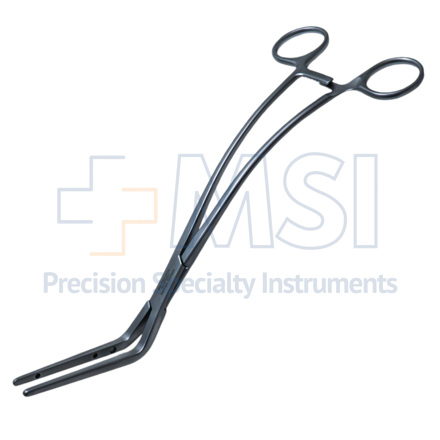 Fogarty H Grip Clamp, Angled, Accepts 61mm Inserts, Overall Length