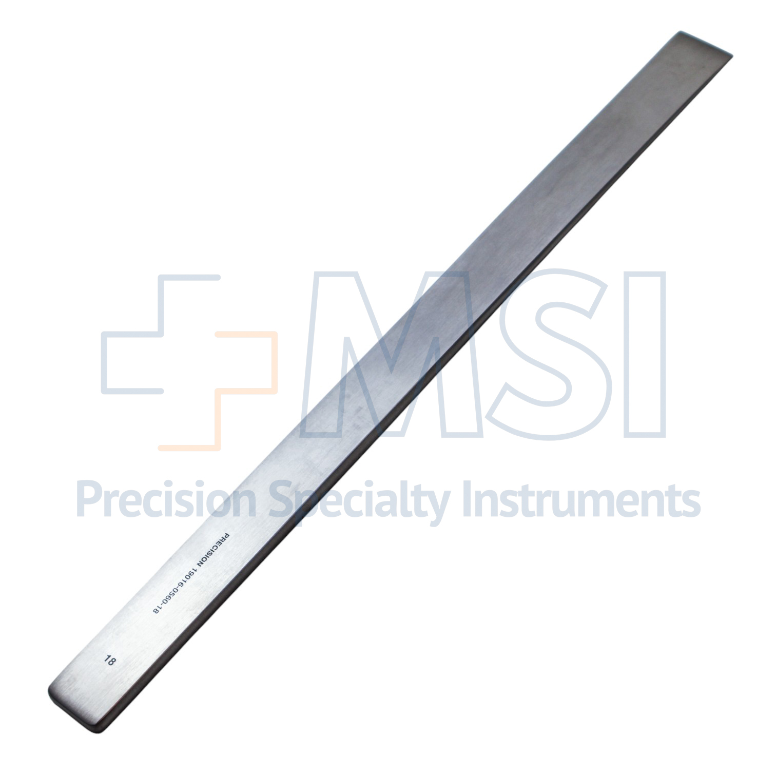 ossato Lambotte Osteotome, Straight, 18mm Blade, Overall Length 9-3/4