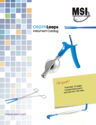 OBGYN Leeps Instruments by MSI Precision