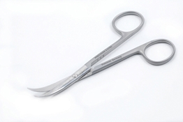 Precision Curved Enucleation Scissors 