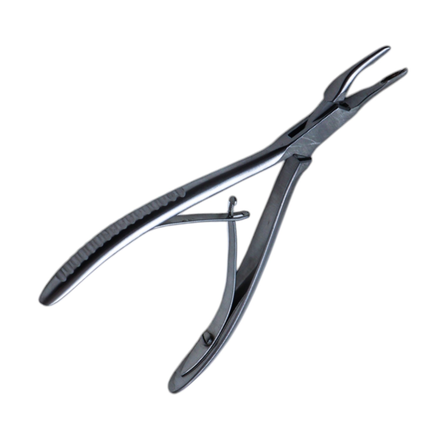Mini Friedman Rongeur, Curved, Delicate, 2 x 8mm Bite, Overall Length 6" (152mm) 