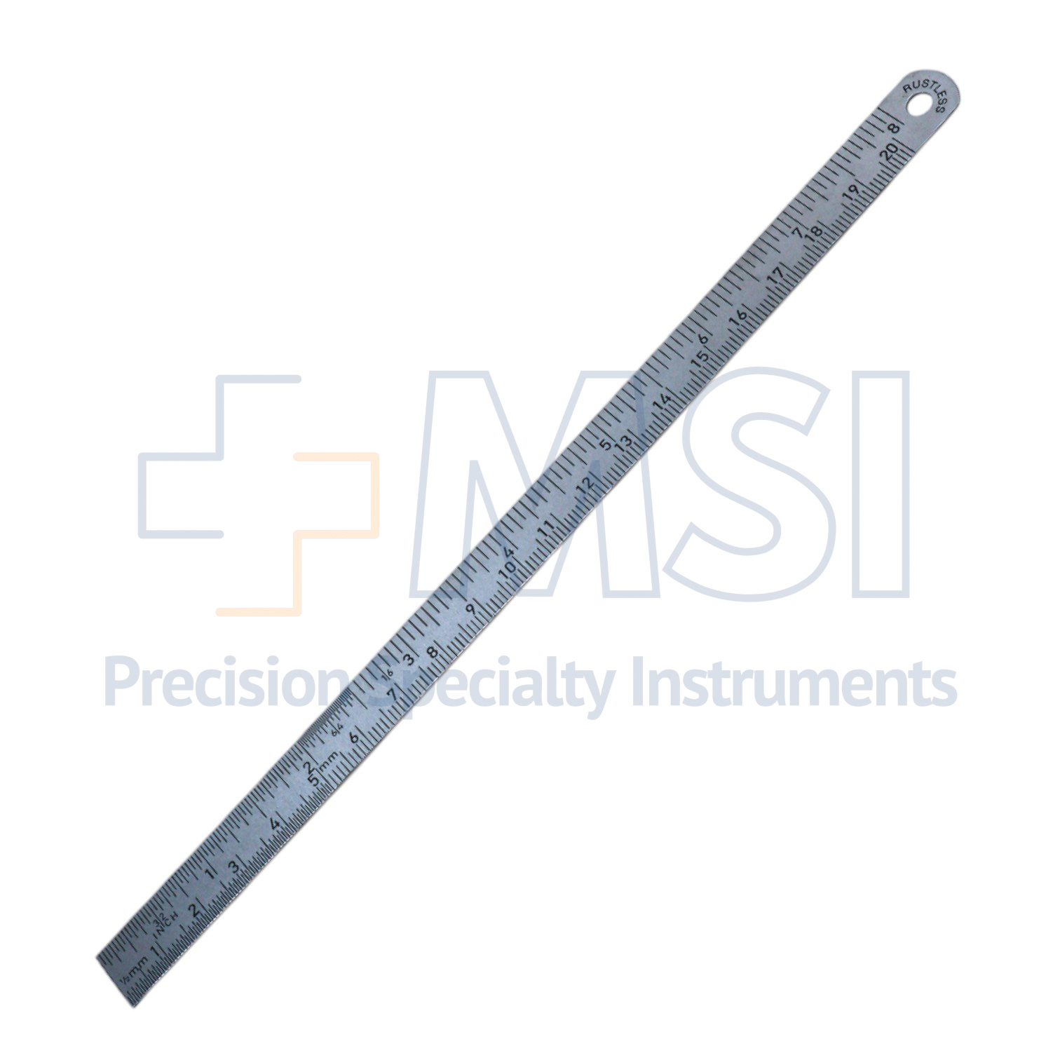 Mm Graduated Ruler - Ruler, Flexible, Graduated In MM and Inches, Overall Length 8
