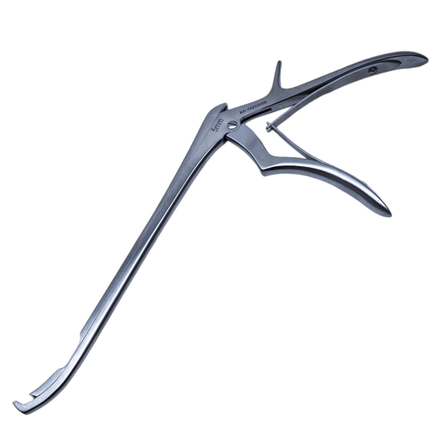 Spurling-Kerrison Foraminotomy Rongeur, Curved Up 90 Degrees, 4mm Tip, Overall Length 8" (203mm) 