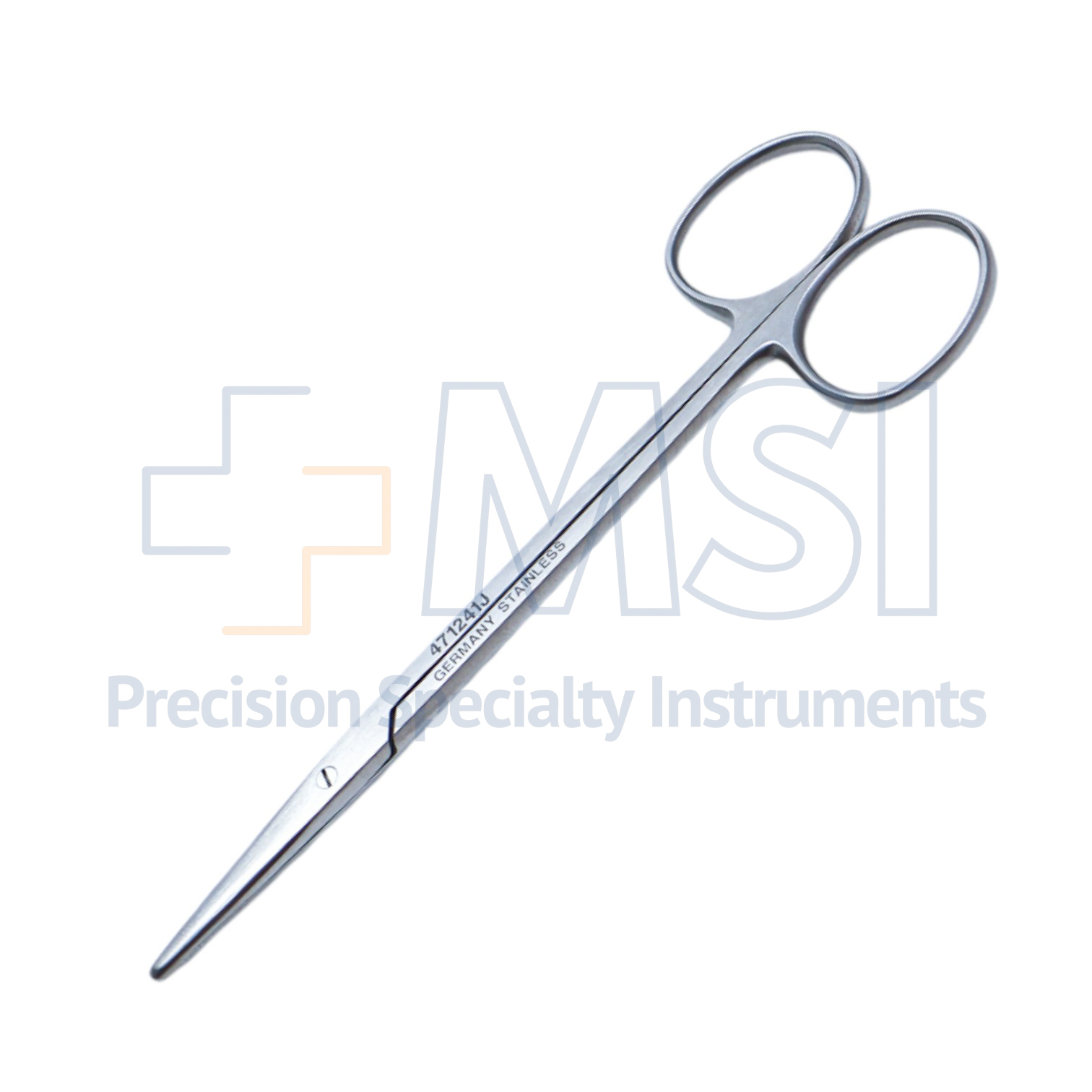 Strombus Scissors - Strabismus Scissors, Straight, Overall Length 4-1/2