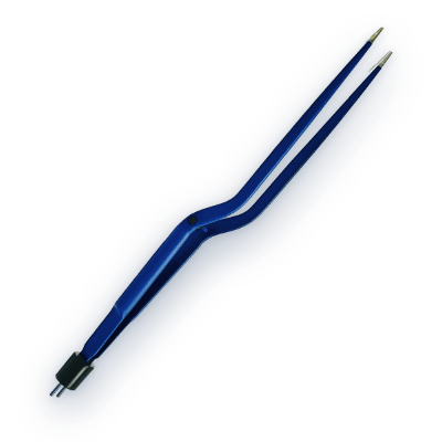 Round Handle Bayonet bipolar forceps