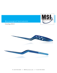 Microsurgical Surgical and Medical Instruments