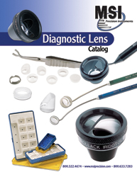 Ocular Diagnostic Lens Surgical and Medical Instruments