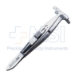 Mueller-Putterman Ptosis Clamp, 6 Pin Model, Interlocking Grooves On Both Jaws, Concave Head 24mm Wide, Overall Length 3-3/4" (95mm) - P7202I