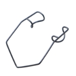 Barraquer Speculum, Small, Curved, Closed Wire Blades, V-Shaped End, Blade Length 10mm, Spread 14mm, Overall Length 1-1/4" (33mm) 1538343,11/2/6111,K1-5000