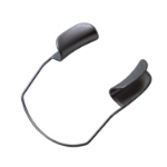 Temporal Approach Lid Speculum, Solid 14mm Blades, Dull Finish, 16mm Spread, Angled Up, U Shape Wire Back, Overall Length 1-5/8" (41mm) 1543457,11/2/6125,K1-5014,08-08104T,E4106-ST