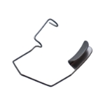 Kratz-Barraquer Wire Speculum, For Left Eye, One Solid 15mm Blade On Right Side, Open Wire Blade on Left Side, Blade Length 15mm, Dull Finish, Overall Length 1-5/8" (41mm) 1554780,11/2/6156,K1-5045