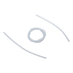 Large Replacement Silicone Tubing, For Speculums, Three Large Tubes On Aspirating Speculums, (11-2-6282/11-2-6286), Long Tube 18" (455mm), Two Short Tubes 5-1/2" (140mm) 