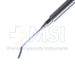 Bonfadini Style DALK Type Corneal Spatula, Vaulted, 8mm Long, Flat Beveled Tip, 1mm x 8mm Groove, Overall Length 4-1/2" (114mm) - 11-4-2988