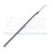 Bonfadini Style DALK Type Corneal Spatula, Vaulted, 8mm Long, Flat Beveled Tip, 1mm x 8mm Groove, Overall Length 4-1/2" (114mm) - 11-4-2988