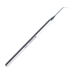 Bonfadini Style DALK Type Corneal Spatula, Vaulted, 8mm Long, Flat Beveled Tip, 1mm x 8mm Groove, Overall Length 4-1/2" (114mm) 397694,11/4/2988,K3-1877
