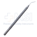 Pisacano Nucleus Rotator, Flattened Horizontal Disk Shaped Tip, 11mm Tip To Bend, Round Knurled Handle, Overall Length 4-1/2" (115mm) - 11-4-3531