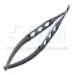 Vannas Scissors, Angled Forward, Extra-Thin Tips, Mid-Screw To Tip Length 10mm, Blade Length 7mm, Three Hole Handle, Overall Length 4-1/2" (110mm) - 11-5-6223