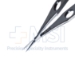 Vannas Scissors, Straight, Extra-Thin Tips, 10mm Blade Length, Mid-Screw To Tip 13mm, Three Hole Handle, Overall Length 4-1/2" (110mm) - 11-5-6231