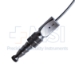 Frazier Suction Tube, 7 French (2.33mm), Angled 30 Degrees, Stylette, Thumb Plate Cutoff Hole, Working Length 4-1/2" (100mm), Overall Length 6-3/4" (171mm) - 1613-0007