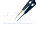 Mcpherson Style Bipolar Forceps, Titanium, Straight, 0.5mm Tip, 4mm Tying Platforms, 10mm High Polish Area, Three Hole Handle, Overall Length 4-1/4" (108mm) - 208-08-01A