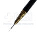 Glaucoma Diamond Knife Straight 20 Degrees Blade Straight Dop Black Gold Titanium J-Slot Bayonet Handle Design, Blade Dimensions 0.5mm Wide x 0.2mm Thick x 3.5mm Long - 301-01