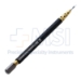 Cataract Diamond Knife Single Edge 45 Degrees Blade Straight Dop Black Gold Titanium J-Slot Bayonet Handle Design, Blade Dimensions 1mm Wide By 0.17mm Thick By 6mm Long - 311