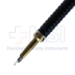 Cataract Diamond Knife 1mm 60 Degrees Blunt Side Lance, Straight Dop Black Gold Titanium J-Slot Bayonet Handle Design, Blade Dimensions 1mm Wide By 0.17mm Thick By 6mm Long - 320