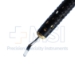 MICS Cataract 1.8mm Clear Cornea Diamond Knife, Angled DOP Black Gold Titanium J-Slot Bayonet Hande Design, 90 Degrees Sharp Sided Spear, Blade Dimensions 1.8mm Wide x 4mm Long x 0.17mm Thick - 336A