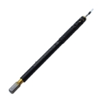 MICS Cataract 1.8mm Clear Cornea Diamond Knife, Angled DOP Black Gold Titanium J-Slot Bayonet Hande Design, 90 Degrees Sharp Sided Spear, Blade Dimensions 1.8mm Wide x 4mm Long x 0.17mm Thick K2-6680