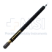 MICS Cataract 2.2mm Clear Cornea Diamond Knife, Angled DOP Black Gold Titanium J-Slot Bayonet Hande Design, 90 Degrees Sharp Sided Spear, Blade Dimensions 2.2mm Wide x 0.17mm Thick x 6mm Long - 362A