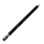 MICS Cataract 2.4mm Clear Cornea Diamond Knife, Black Gold Titanium Handle, 90 Degrees Sharp Sided Spear, Angled Dop J-Slot Bayonet Handle Design, Blade Dimensions 2.4mm Wide By 0.17mm Thick By 4mm Long 