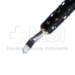Cataract Clear Cornea 3mm Diamond Knife Angled DOP Black Gold Titanium J-Slot Bayonet Hande Design, 90 Degrees Sharp Sided Spear, Blade Dimensions 3mm Wide x 0.17mm Thick x 6mm Long - 373A