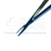 Jacobson Micro Needle Holder, Titanium, Straight, 12mm x 1mm Diamond Coated Jaws, Slim-Line Box Lock, Suture 5-0 Or Smaller, Round Handle, Overall Length 7-1/8" (180mm) - 4114-170