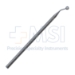 Hoffer Optical Zone Marker, Cross Hairs, 3.5mm Ring Height, 3mm Beveled To Outside, Round Knurled Handle, Dull Finish, Overall Length 4-1/4" (110mm) - 5-0122-3.50