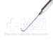 Hardesty Tenotomy Hook, Curved 5mm Hook, Markings 14mm 20mm From Tip, Serrated Flat Handle, Polished Finish, Overall Length 4-7/8" (124mm) - 5-1713
