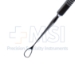 Gills-Welsh Morrison Lens Loop, 5mm Wide x 7mm Long Ultra Thin Loop, 20 Degrees Additional Curvature, Olive Tip, Flat Handle, Overall Length 4-3/4" (120mm) - 5-1750-EC