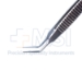 Osher Forceps, 0.12mm, Elschnig 1 x 2 Teeth, Delicate Tying Platform, Handles Finest Suture Material, Overall Length 4-1/8" (104mm) - 5-2675