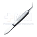 Gimbel Capsulorhexis Forceps, Similar In Construction To Utrata Capsulorhexis Forceps, Set To Open To 3mm, Flat Handle, Dull Finish, Overall Length 3-1/4" (80mm) - 5-3113-G