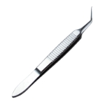 Gimbel Capsulorhexis Forceps, Similar In Construction To Utrata Capsulorhexis Forceps, Set To Open To 3mm, Flat Handle, Dull Finish, Overall Length 3-1/4" (80mm) E2002G,2195E,E2002 G