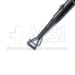 Bishop Tendon Tucker, Triangular Shaped Tips, Marked For 5mm/10mm Tucks, Round Knurled Handle, Polished Finish, Overall Length 4-1/4" (108mm) - 5-3415