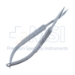 Westcott Tenotomy Scissors, Curved, Right, Blunt Tips, 23mm Mid-Screw To Tip, Wide Flat Spring Handle, Overall Length 5-1/2" (140mm) - 5-4431-RWH
