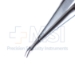 Barraquer Needle Holder, Curved, Delicate 6mm Jaws, Without Lock, Round Knurled Handle, Dull Finish, Overall Length 5-1/4" (133mm) - 5-4939-CWO-6