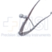 Williams Eye Speculum, Adult Model, 14mm Blades, Spring-Controlled 52mm Spread Locking Mechanism, Dull Finish, Overall Length 3" (77mm) - 5-5161
