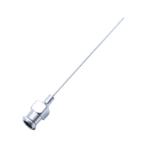 McIntyre Lacrimal Cannula, Straight, 23ga, Polished Finish, Straight Shaft, Blunt Tip, Side Port, Excluding Hub Overall Length 1-3/4" (46mm) E4395-8,1432E,E4395-8