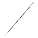 Castroviejo Lacrimal Dilator, Double Ended, Needle Point on One End, Medium Taper on Other End, Round Knurled Handle, Overall Length 5-1/2" (140mm) 1297098,May-51,K7-2300,08-09110,E4340