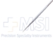 Castroviejo Lacrimal Dilator, Double Ended, Needle Point on One End, Medium Taper on Other End, Round Knurled Handle, Overall Length 5-1/2" (140mm) - 5-5451