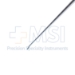 Microdissectomy Curette, Backward Angled, Size #1, Bayonet, Round Offset Gray Aluminum Handle, Overall Length 10" (254mm) Compares To Codman 47-5012 - 586123C
