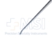 Microdissectomy Curette, Forward Angled, Size #2, Bayonet, Round Offset Gray Aluminum Handle, Overall Length 10" (254mm) Compares To Codman 47-5013 - 586124C