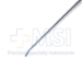 Microdissectomy Curette, Backward Angled, Size #2, Bayonet, Round Offset Gray Aluminum Handle, Overall Length 10" (254mm) Compares To Codman 47-5014 - 586125C